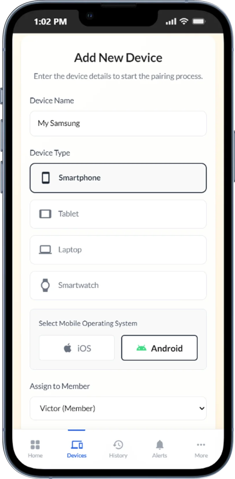 Add Device